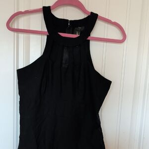 Trixxi Elegant Black Sleeveless Blouse